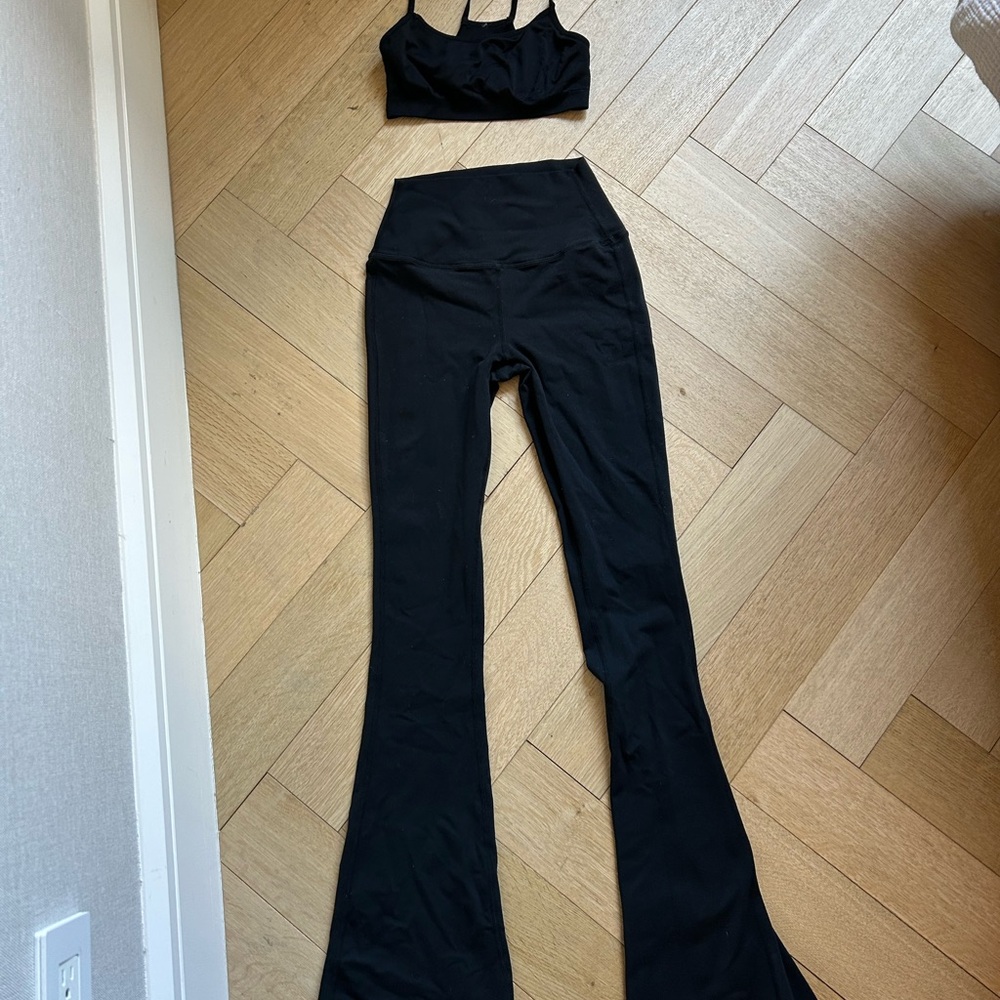 Splits59 Black Boot Cut Flare Pants